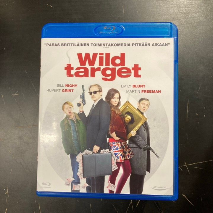 Wild Target Blu-ray (M-/M-) -toiminta/komedia-